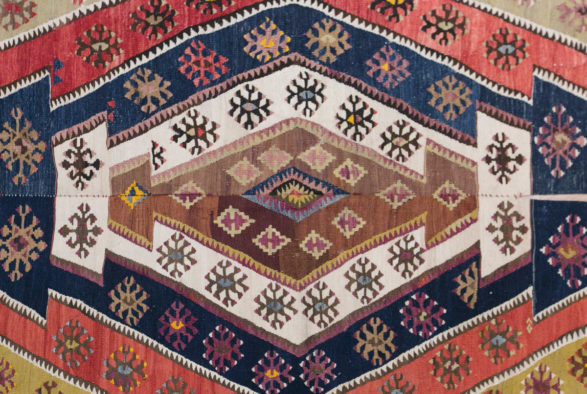 Vintage Konya Kilim, 152 x 405 cm / 5 x 13 feet