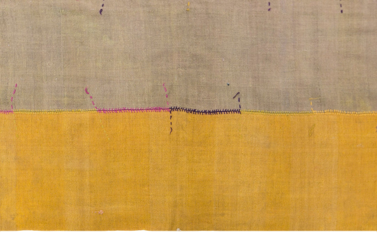 Vintage Konya Cihanbeyli Curtain Kilim Rug, 5.2 x 11 ft, 160 x 345 cm, Handwoven Turkish Wool Kilim
