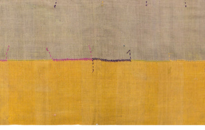 Vintage Konya Cihanbeyli Curtain Kilim Rug, 5.2 x 11 ft, 160 x 345 cm, Handwoven Turkish Wool Kilim