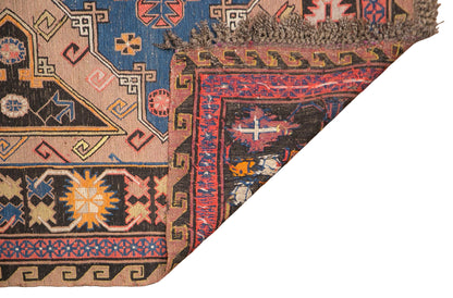 Vintage Turkish Area Rug, 3.8x6.4 ft, 115x195 cm