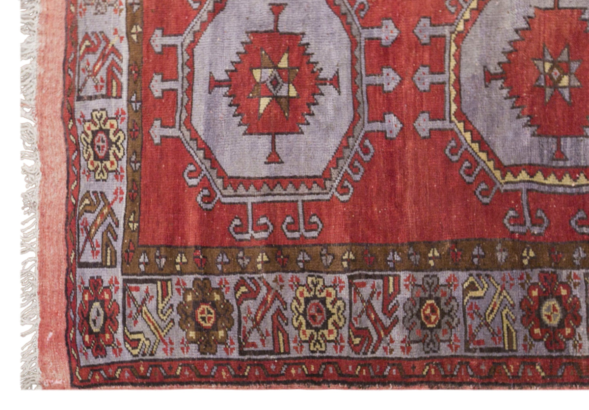 Vintage Konya Rug, 100 × 172 cm / 3.3 x 5.6 ft Handmade Wool Rug