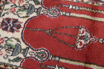 Prayer Rug 2.5 x 4.8 feet 76 x 145 cm