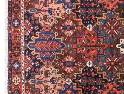 Vintage Small Rug, 140 x 205 cm / 4.6 x 6.7 feet