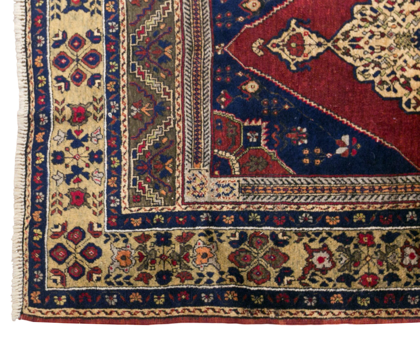 Vintage Taspinar Rug, 130 × 202 cm / 4.3 x 6.6 ft Handmade Wool Rug