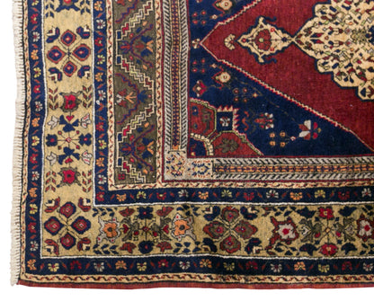 Vintage Taspinar Rug, 130 × 202 cm / 4.3 x 6.6 ft Handmade Wool Rug