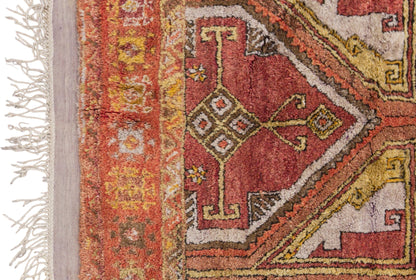 Vintage Konya Derbent Runner Rug, 123 × 355 cm / 4 x 11.6 ft Rug