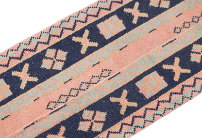Turkish Runner Rug, 2x11.9 ft, 61x362 cm