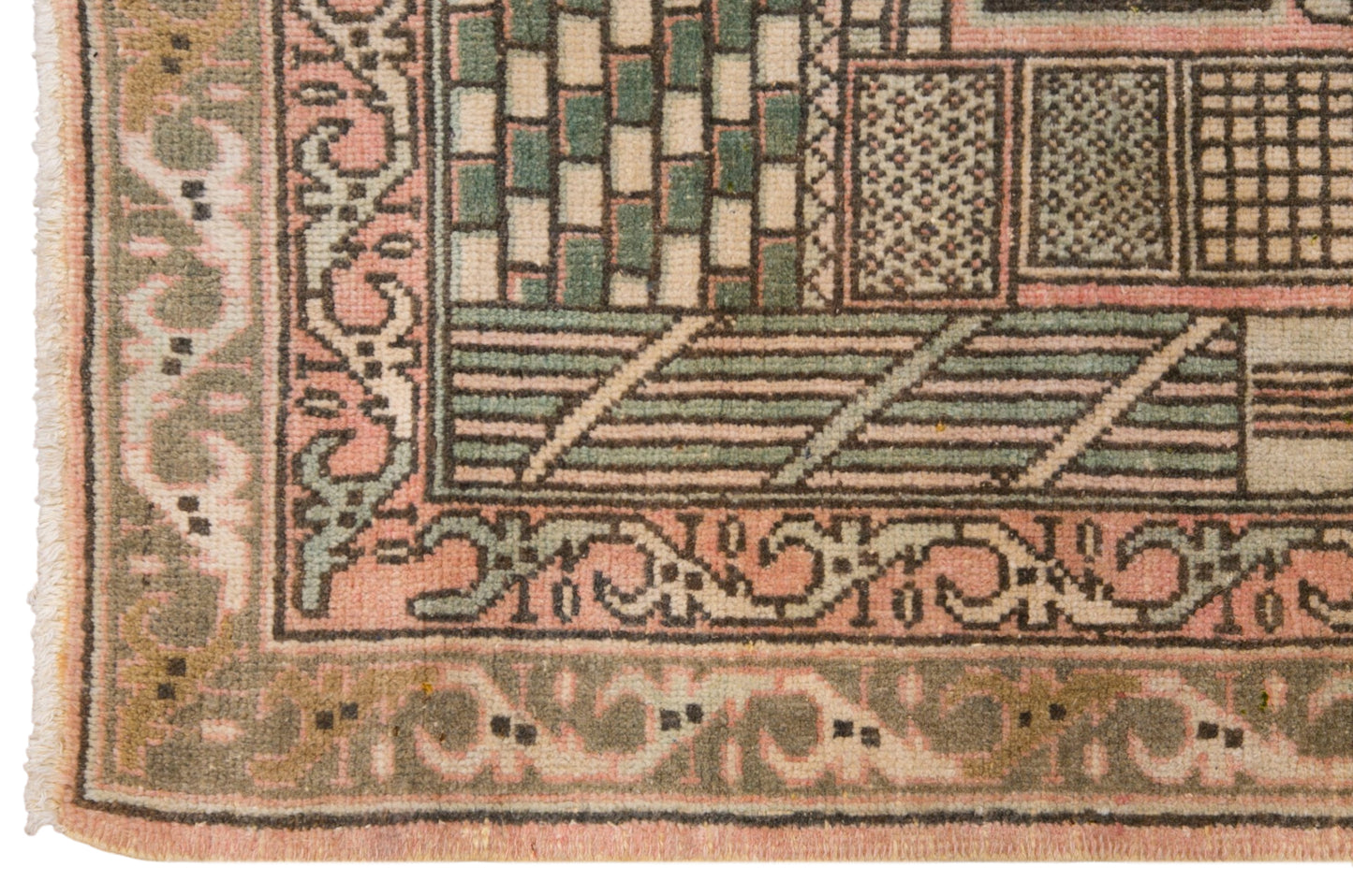 Prayer Rug 3.4 x 5.4 feet 105 x 166 cm