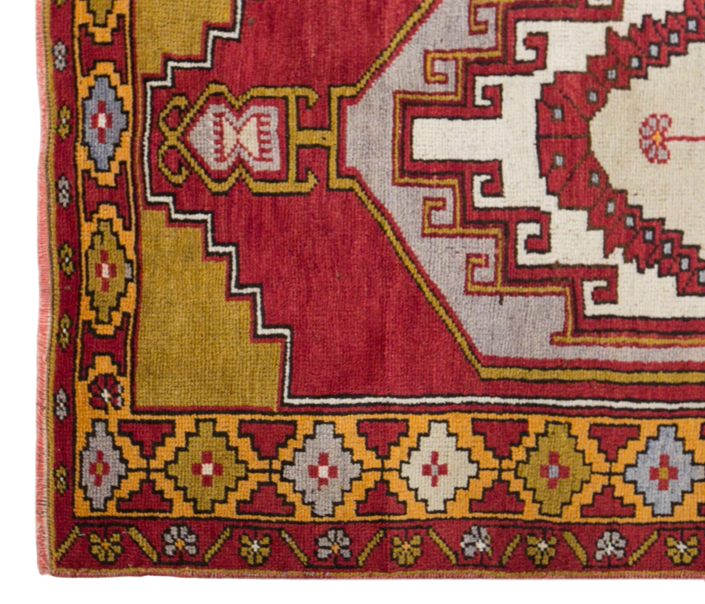 Vintage Konya Rug, 102 × 170 cm / 3.3 x 5.6 ft Handmade Wool Rug