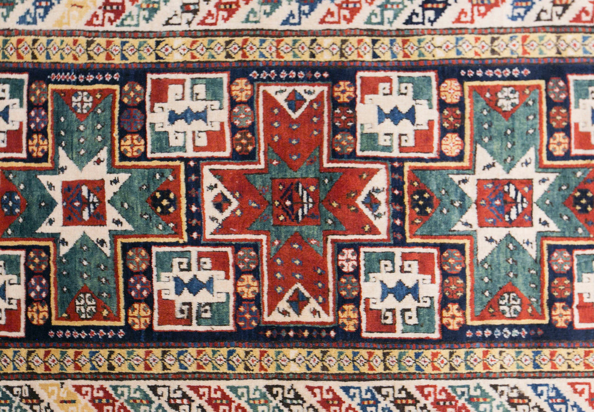 Vintage Konya Rug, 96 × 200 cm / 3.1 x 6.6 ft Handmade Wool Rug