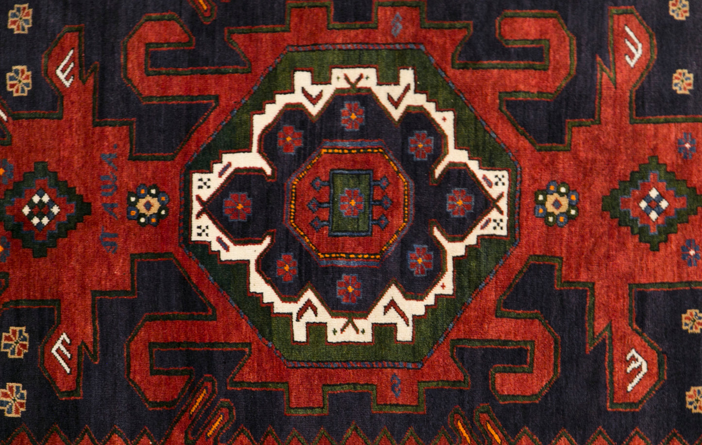 Vintage Turkish Area Rug, 5.3x8.4 ft, 162x256 cm