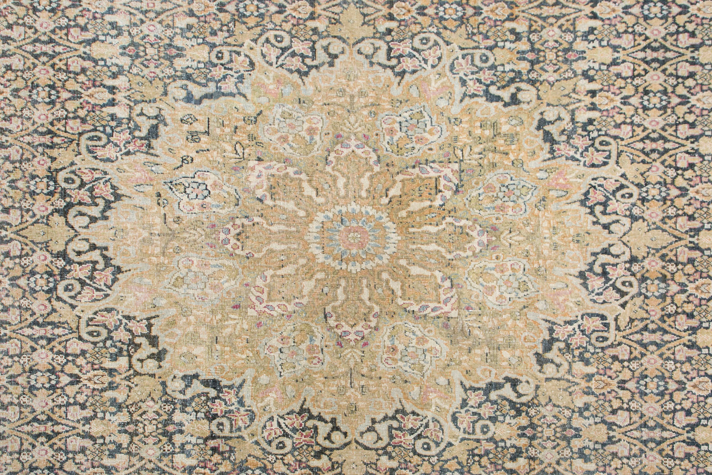 Vintage Turkish Area Rug, 9x14.3 ft, 275x435 cm