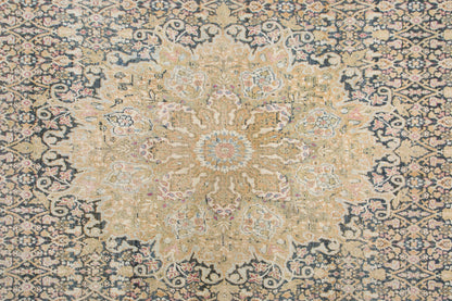 Vintage Turkish Area Rug, 9x14.3 ft, 275x435 cm