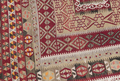 Vintage Kayseri Kilim, 200 x 400 cm / 6.6 x 13 feet