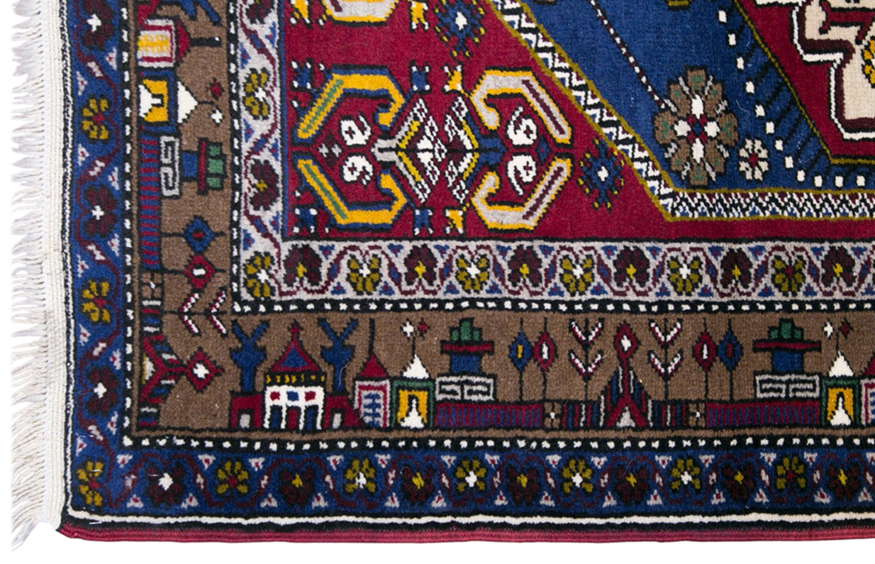 Prayer Rug 3.4 x 4.9 feet 105 x 150 cm