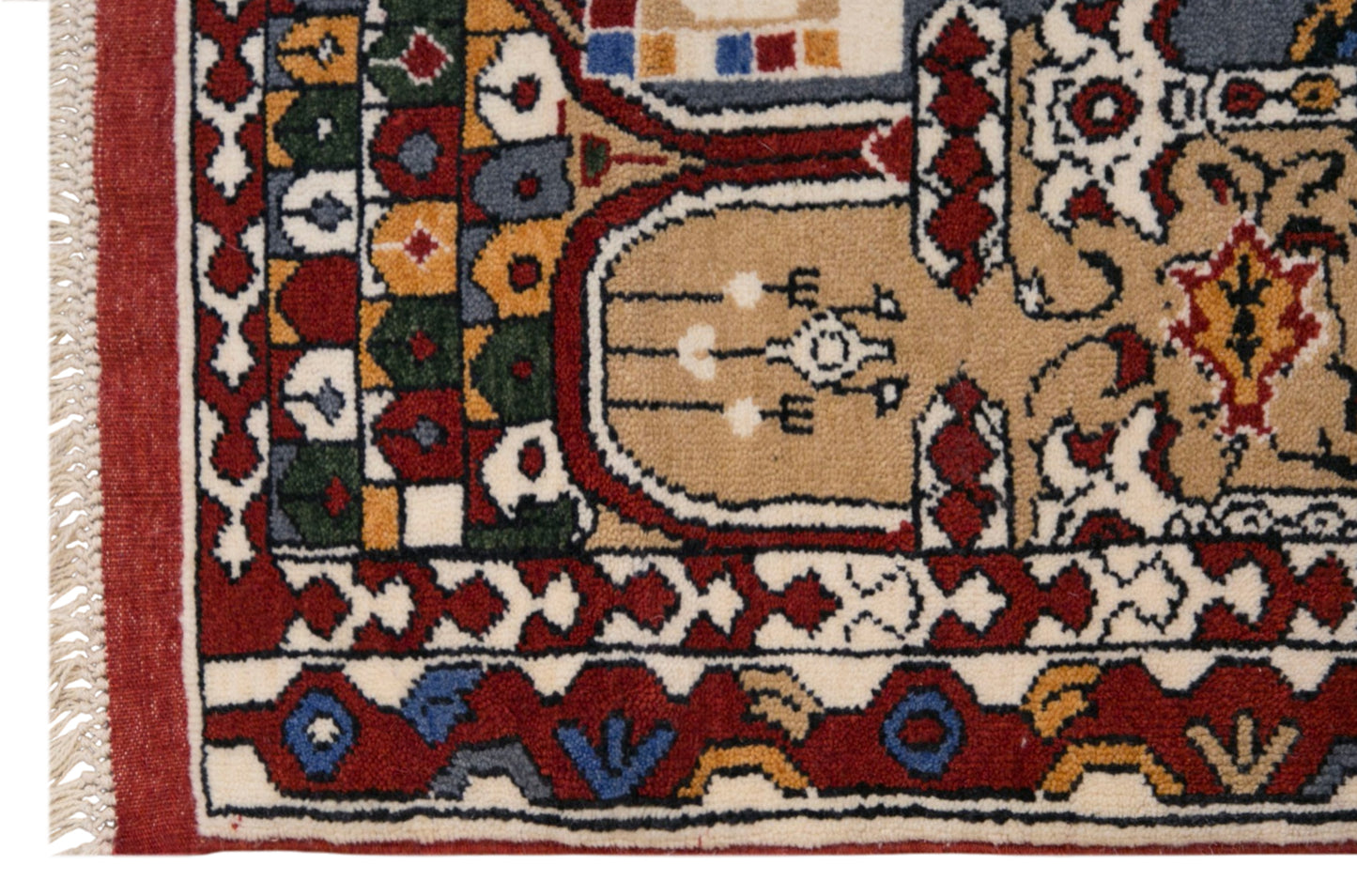 Prayer Rug 2.8 x 4.3 feet 85 x 130 cm