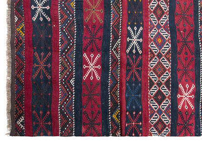 Antique Malatya Kilim, 78 x 95 cm / 2.6 x 3.1 feet