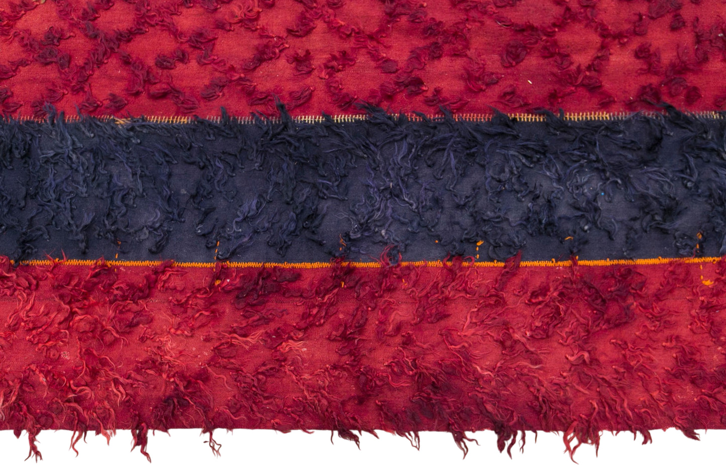 Vintage Turkish Curtain Kilim Rug, 8.4 x 15 ft, 255 x 465 cm, Handwoven Turkish Wool Kilim