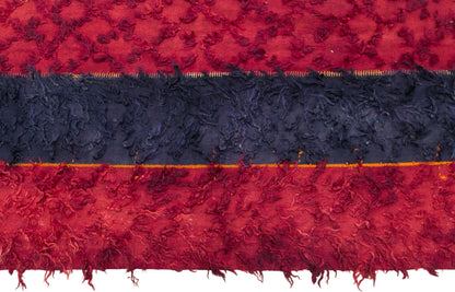Vintage Turkish Curtain Kilim Rug, 8.4 x 15 ft, 255 x 465 cm, Handwoven Turkish Wool Kilim