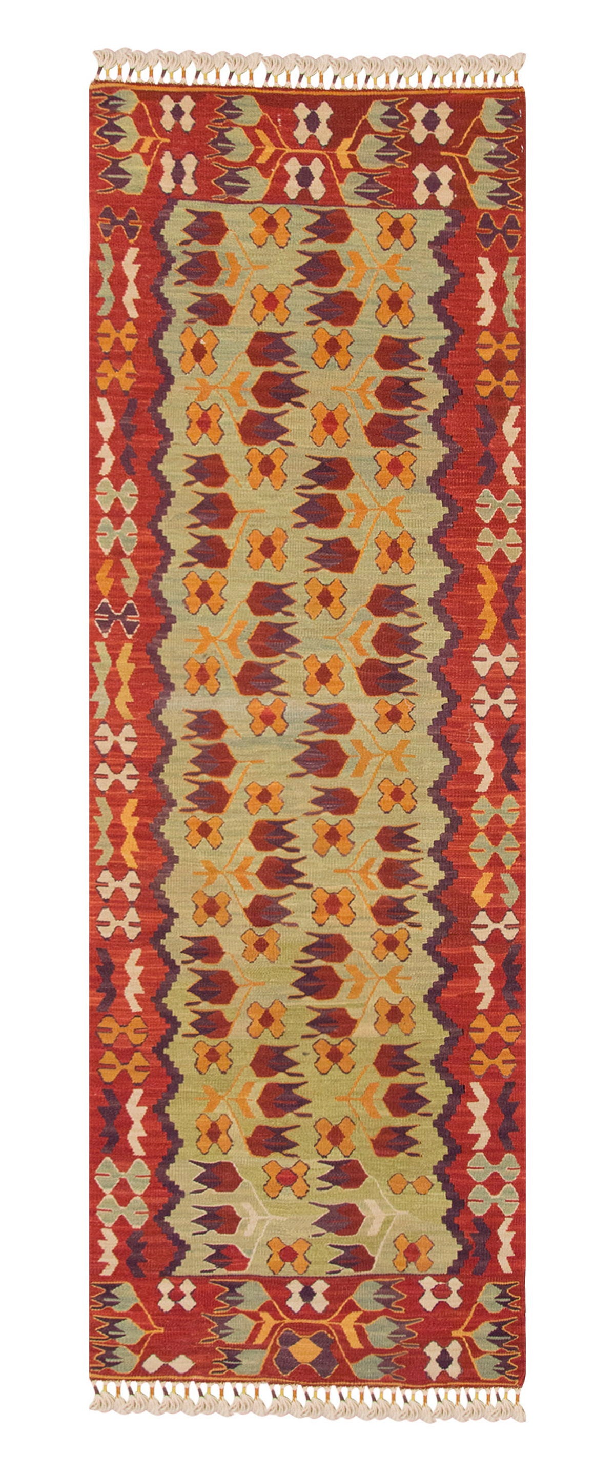 2x6.2 feet Kilim,2x6 Kilim Rug,Turkish Kilim Rug,Oushak Kilim,Handwoven Kilim, Handspun Wool Kilim Rug,New Kilim Rug,Natural Color Kilim