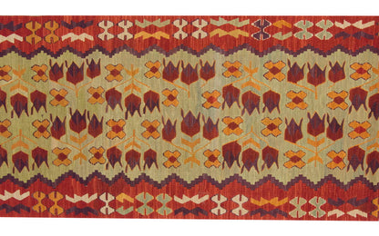 2x6.2 feet Kilim,2x6 Kilim Rug,Turkish Kilim Rug,Oushak Kilim,Handwoven Kilim, Handspun Wool Kilim Rug,New Kilim Rug,Natural Color Kilim