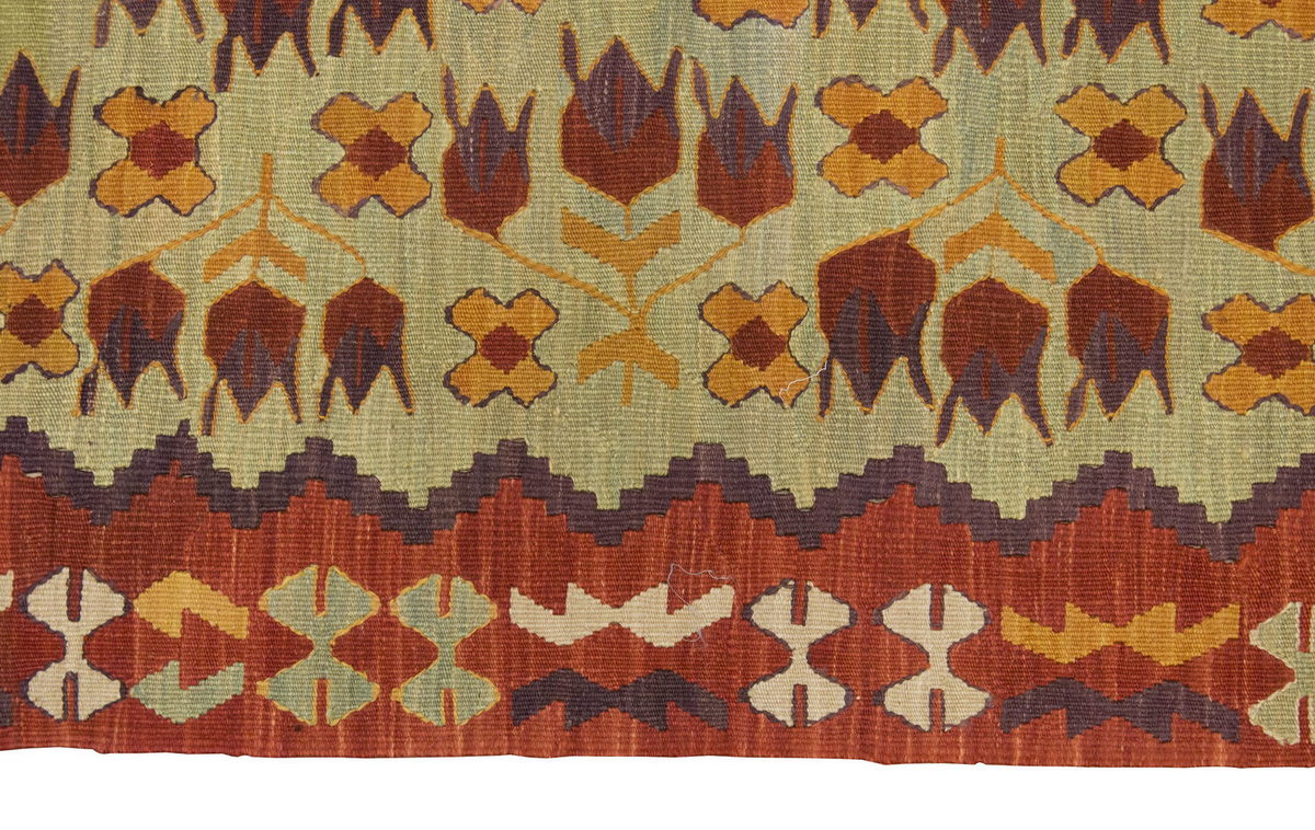2x6.2 feet Kilim,2x6 Kilim Rug,Turkish Kilim Rug,Oushak Kilim,Handwoven Kilim, Handspun Wool Kilim Rug,New Kilim Rug,Natural Color Kilim