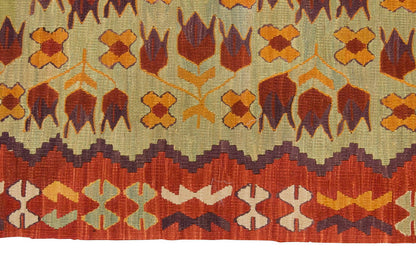 2x6.2 feet Kilim,2x6 Kilim Rug,Turkish Kilim Rug,Oushak Kilim,Handwoven Kilim, Handspun Wool Kilim Rug,New Kilim Rug,Natural Color Kilim