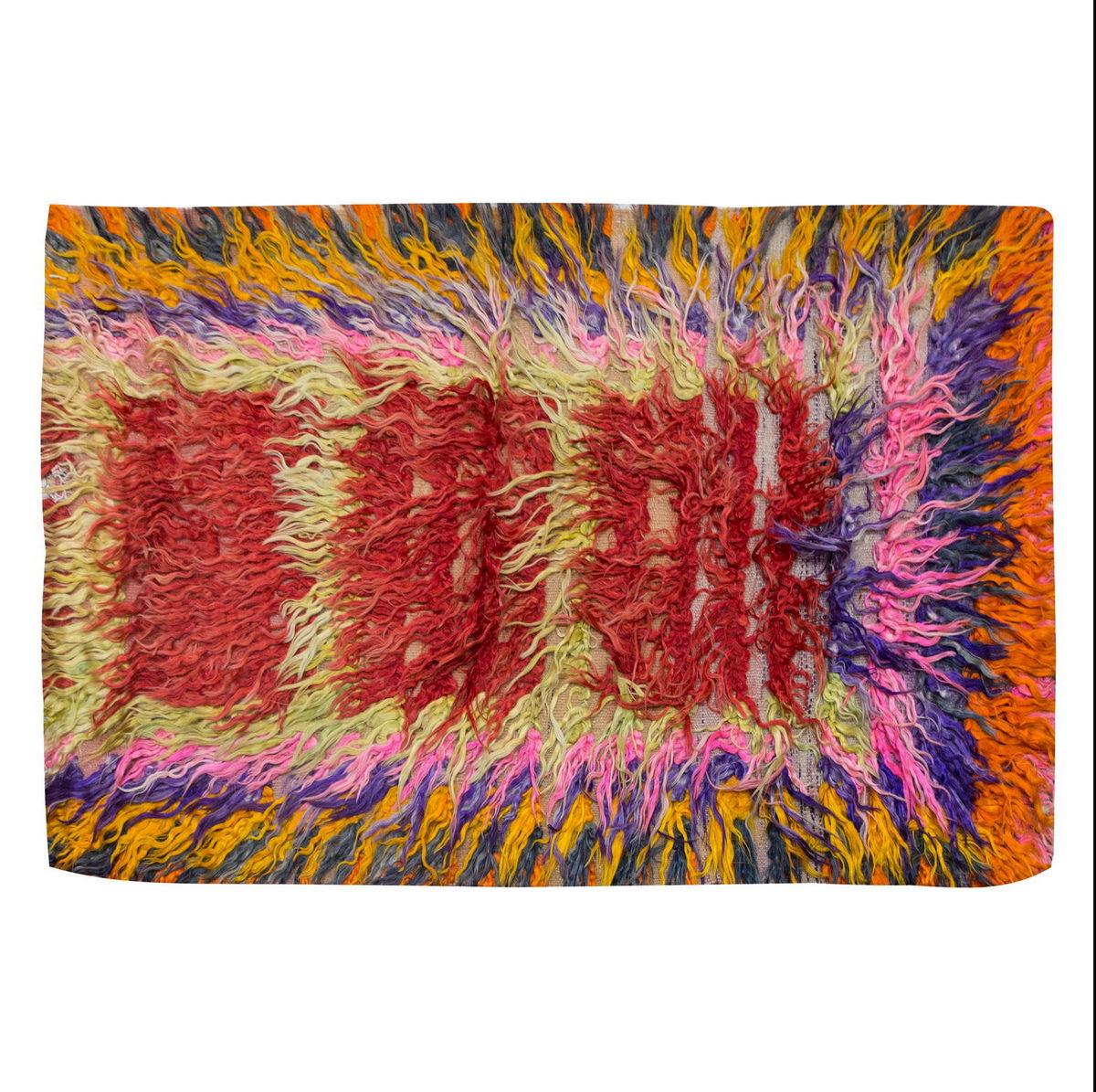 3'1"x5'1" ft Turkish Tulu,Tulu Rug, Karapınar Tulu Rug, Vintage Tulu 93 x 155 cm