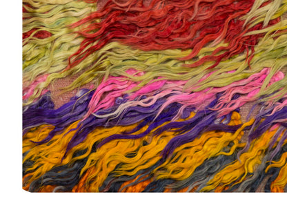3'1"x5'1" ft Turkish Tulu,Tulu Rug, Karapınar Tulu Rug, Vintage Tulu 93 x 155 cm