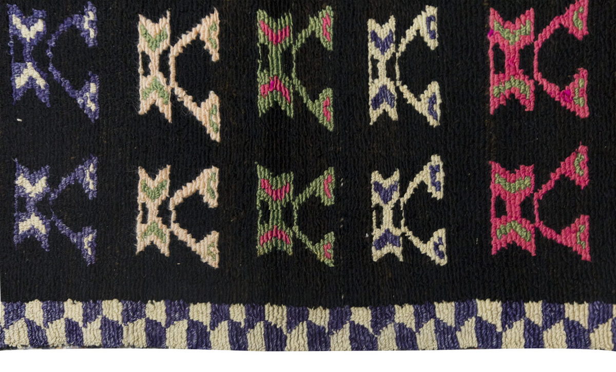 3'10"x4'10" ft Turkish Tulu,Tulu Rug, Karapınar Tulu Rug, Vintage Tulu 116 x 147 cm