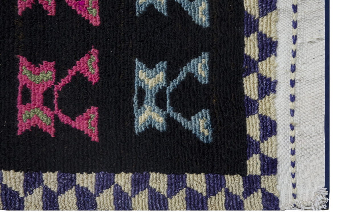 3'10"x4'10" ft Turkish Tulu,Tulu Rug, Karapınar Tulu Rug, Vintage Tulu 116 x 147 cm