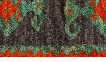3'10"x4'7" ft Turkish Tulu,Tulu Rug, Karapınar Tulu Rug, Vintage Tulu 116 x 140 cm