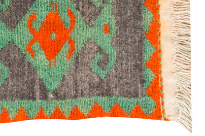3'10"x4'7" ft Turkish Tulu,Tulu Rug, Karapınar Tulu Rug, Vintage Tulu 116 x 140 cm