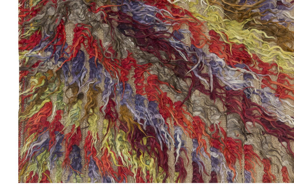 3'10"x5'4" ft Turkish Tulu,Tulu Rug, Karapınar Tulu Rug, Vintage Tulu 117 x 162 cm