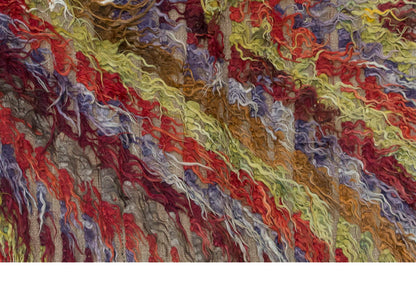 3'10"x5'4" ft Turkish Tulu,Tulu Rug, Karapınar Tulu Rug, Vintage Tulu 117 x 162 cm