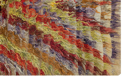 3'10"x5'4" ft Turkish Tulu,Tulu Rug, Karapınar Tulu Rug, Vintage Tulu 117 x 162 cm
