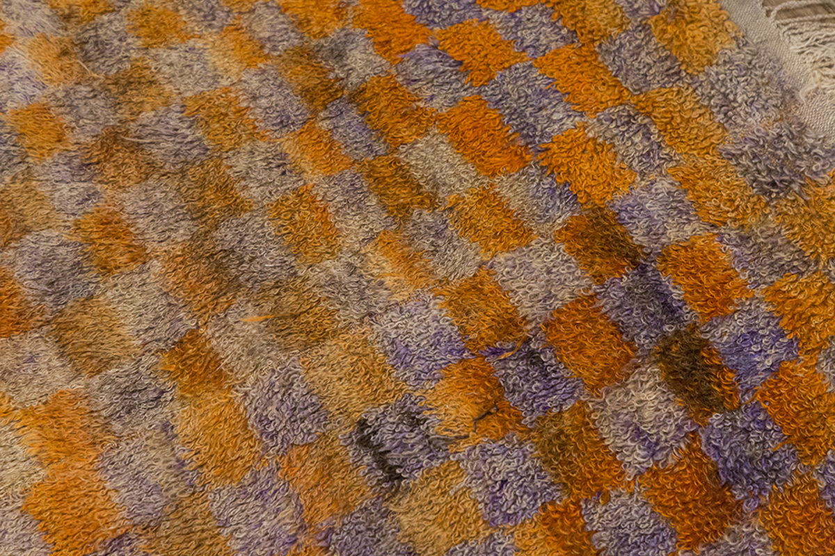 3'10"x5'4" ft Turkish Tulu,Tulu Rug, Karapınar Tulu Rug, Vintage Tulu 117 x 162 cm