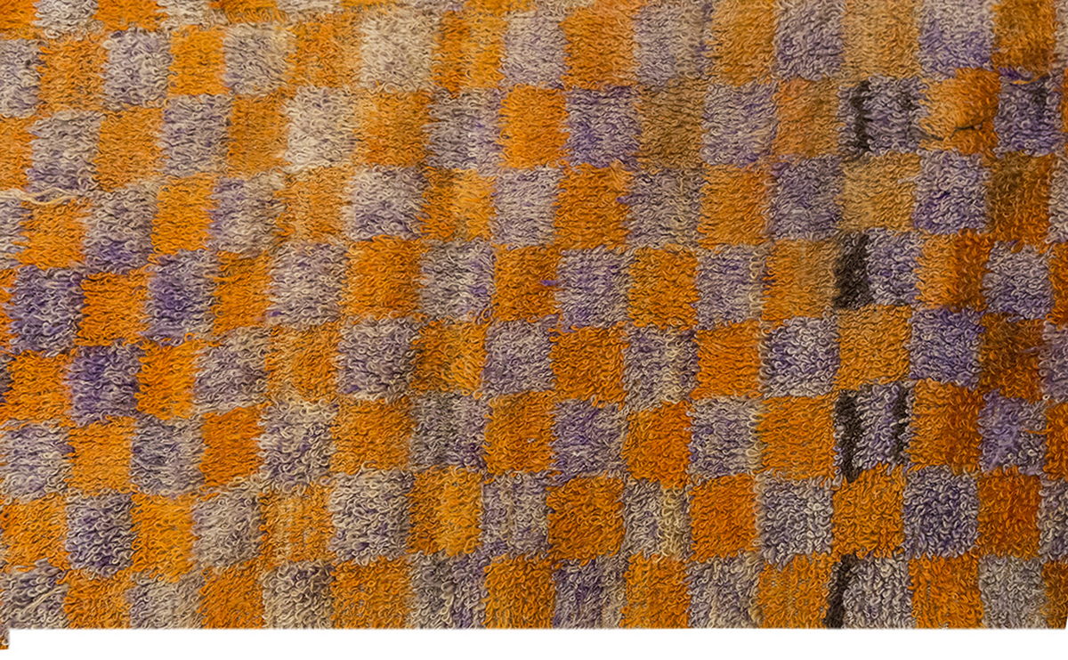3'10"x5'4" ft Turkish Tulu,Tulu Rug, Karapınar Tulu Rug, Vintage Tulu 117 x 162 cm