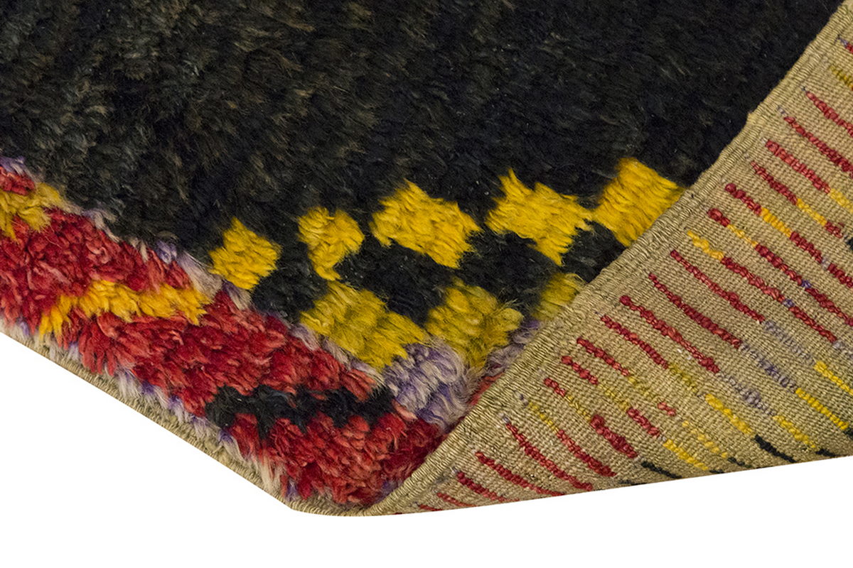 3'10"x5'8" ft Turkish Tulu,Tulu Rug, Karapınar Tulu Rug, Vintage Tulu 117 x 172 cm