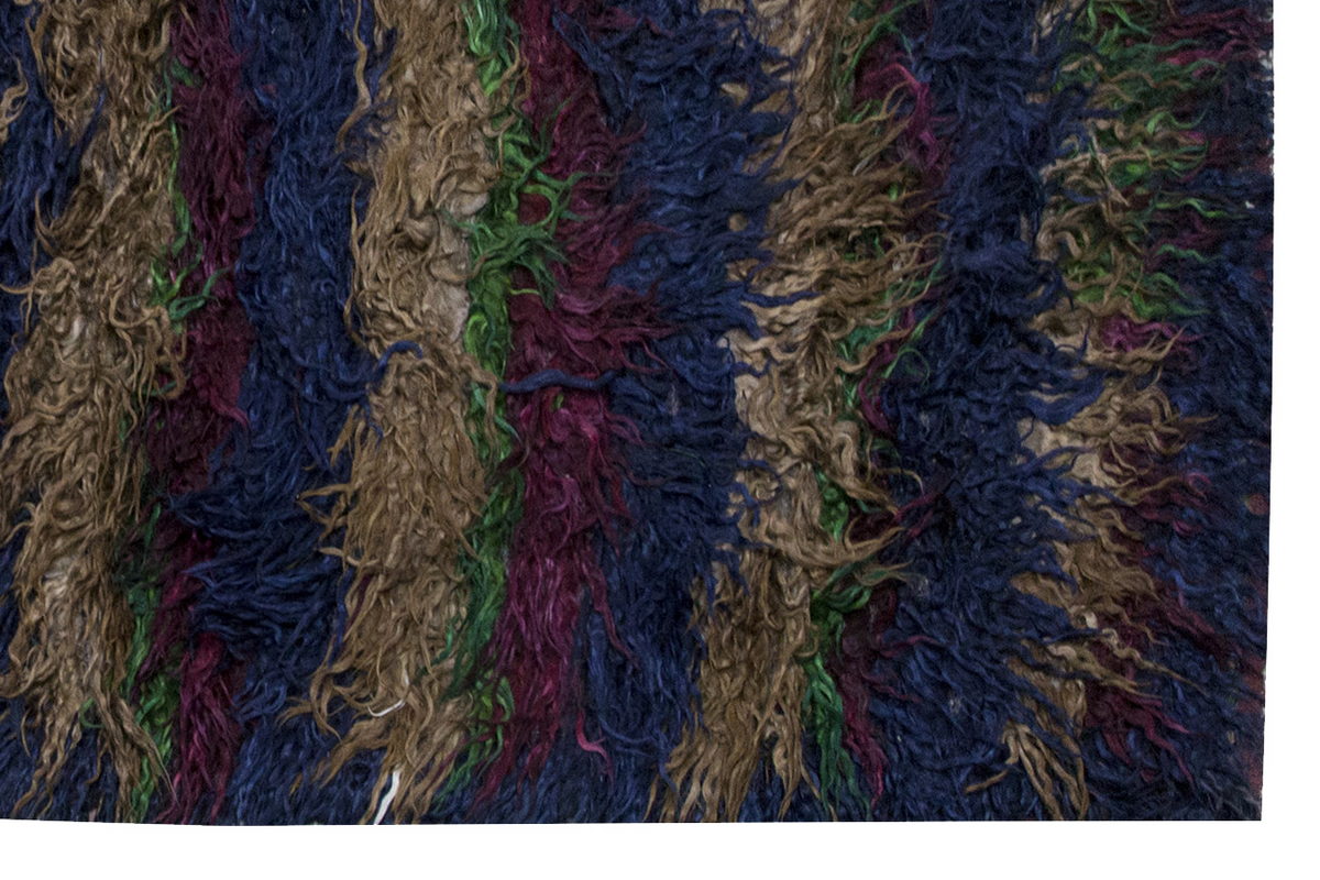 3'10"x7'10" ft Turkish Tulu,Tulu Rug, Karapınar Tulu Rug, Vintage Tulu 118 x 238 cm