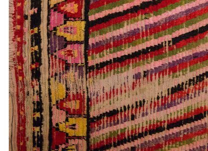 3'2"x4'10" ft Turkish Tulu,Tulu Rug, Karapınar Tulu Rug, Vintage Tulu 96 x 148 cm