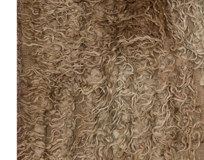 3'2"x4'6" ft Turkish Tulu,Tulu Rug, Karapınar Tulu Rug, Vintage Tulu 97 x 136 cm