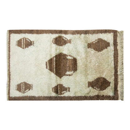 3'3"x5'6" ft Turkish Tulu,Tulu Rug, Karapınar Tulu Rug, Vintage Tulu 100 x 168 cm