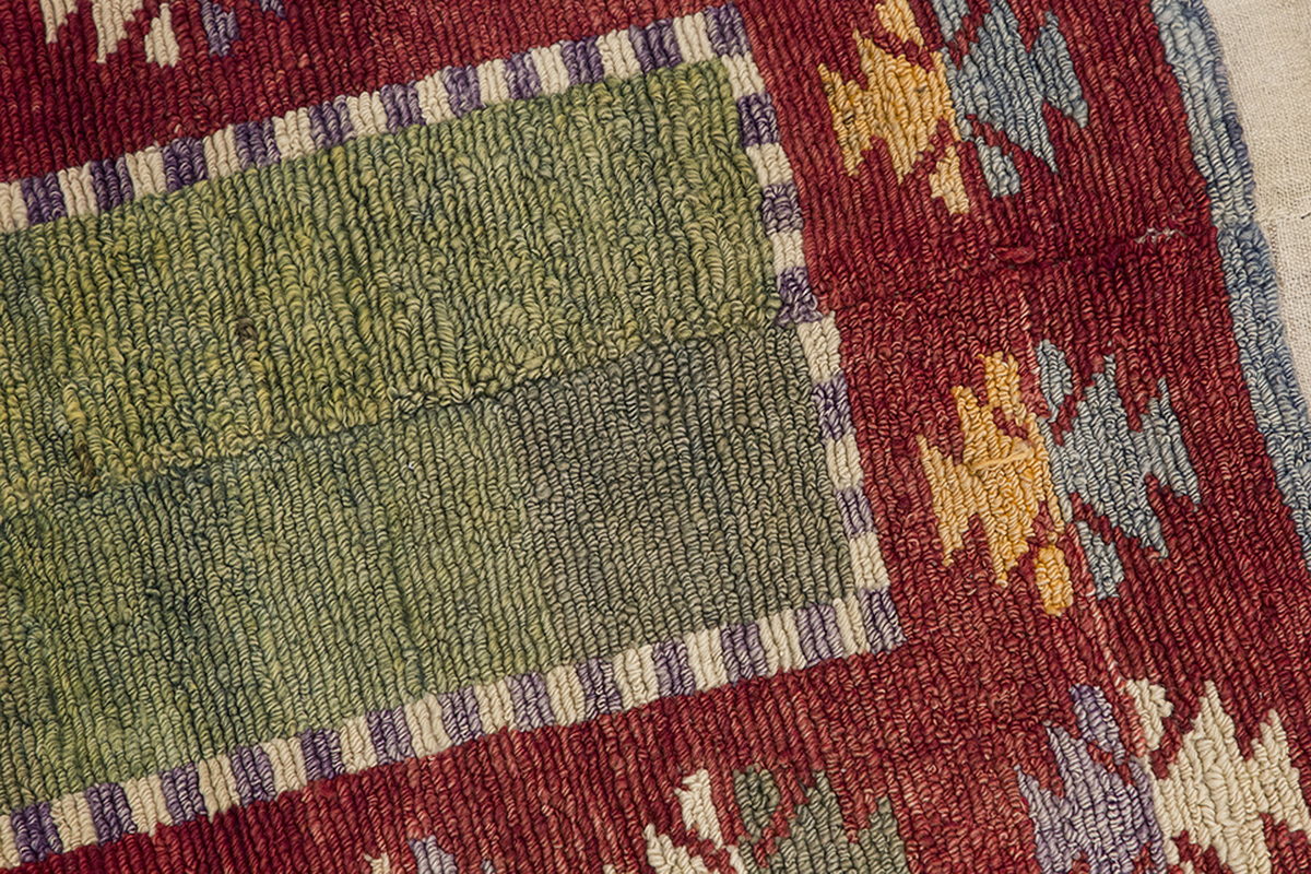 3'4"x4'7" ft Turkish Tulu,Tulu Rug, Karapınar Tulu Rug, Vintage Tulu 102 x 140 cm