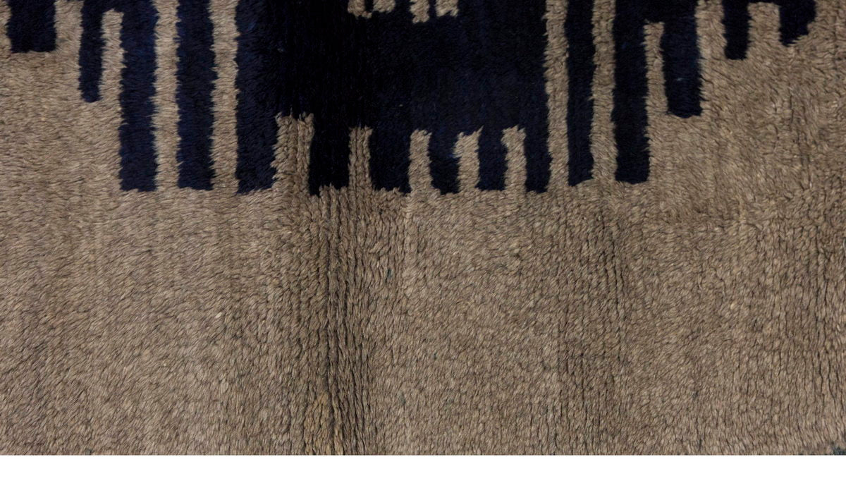 3'4"x4'9" ft Turkish Tulu,Tulu Rug, Karapınar Tulu Rug, Vintage Tulu 102 x 146 cm