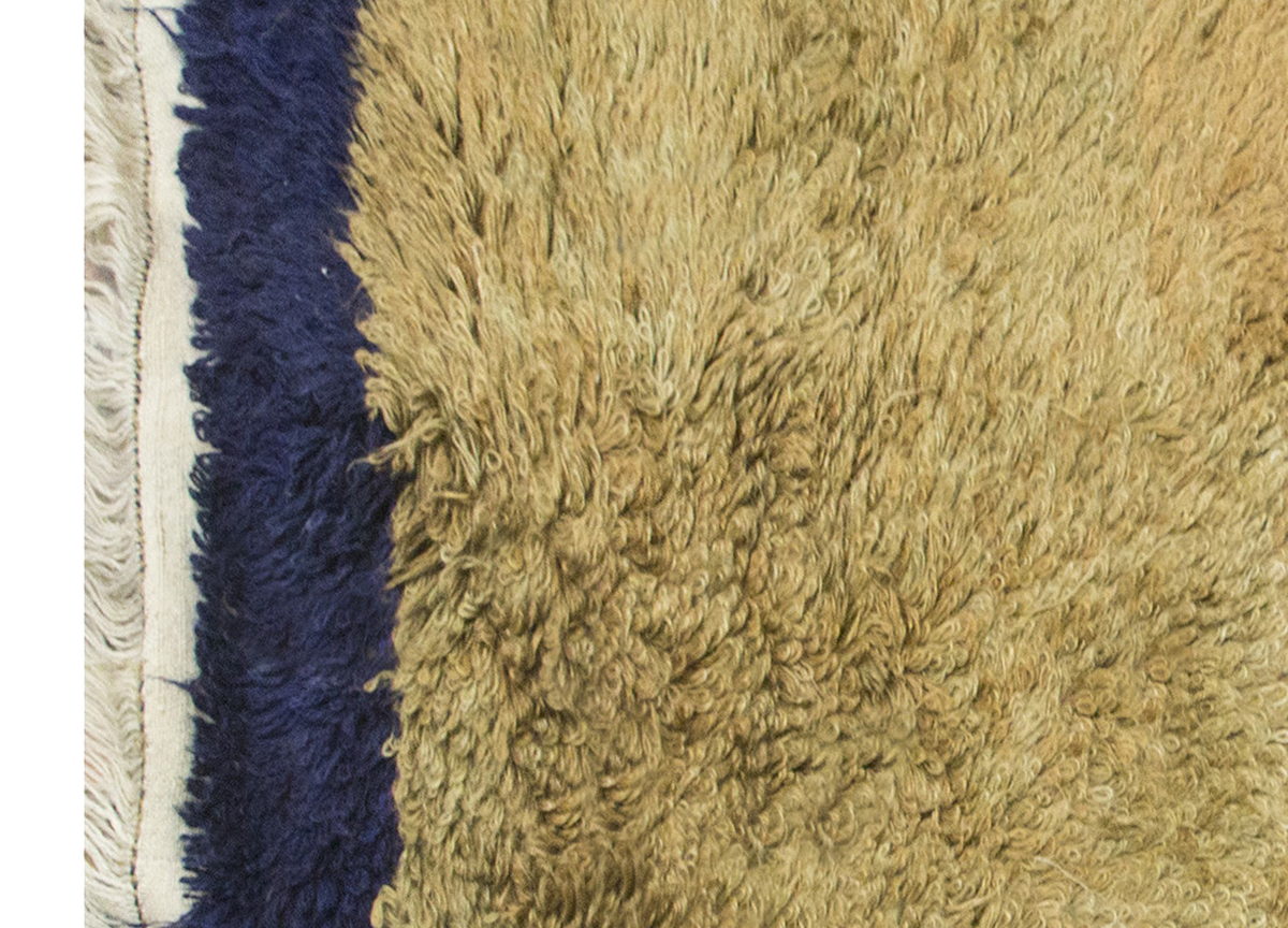 3'4"x5'1" ft Turkish Tulu,Tulu Rug, Karapınar Tulu Rug, Vintage Tulu 101 x 155 cm