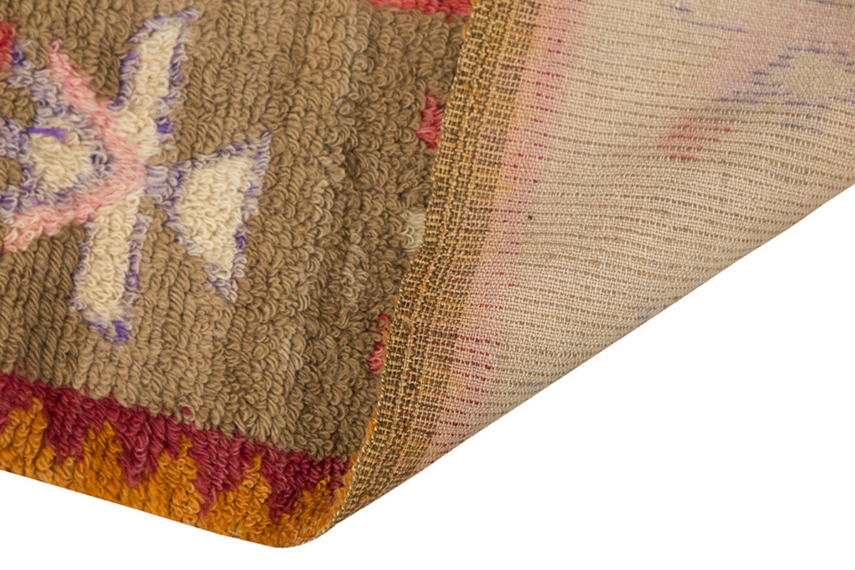 3'5"x4'6" ft Turkish Tulu,Tulu Rug, Karapınar Tulu Rug, Vintage Tulu 104 x 136 cm