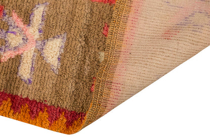 3'5"x4'6" ft Turkish Tulu,Tulu Rug, Karapınar Tulu Rug, Vintage Tulu 104 x 136 cm