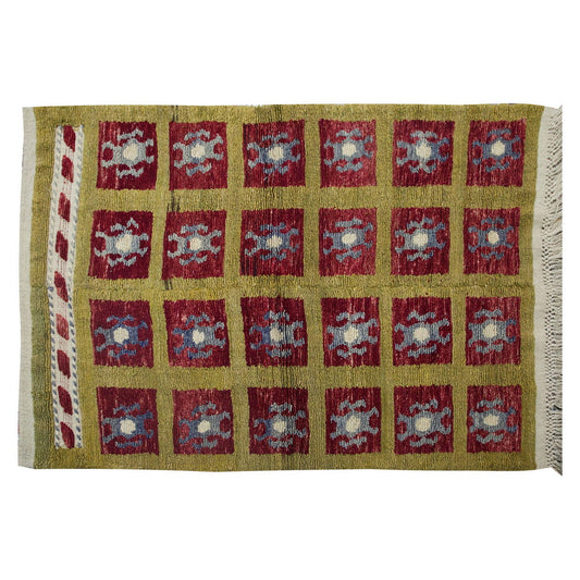 3'5"x5'1" ft Turkish Tulu,Tulu Rug, Karapınar Tulu Rug, Vintage Tulu 105 x 155 cm