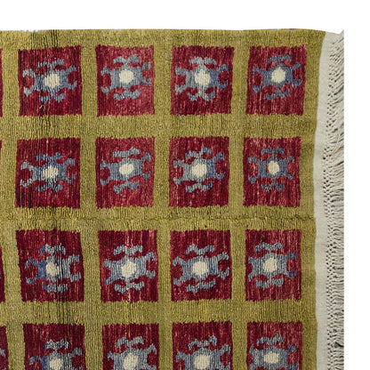 3'5"x5'1" ft Turkish Tulu,Tulu Rug, Karapınar Tulu Rug, Vintage Tulu 105 x 155 cm